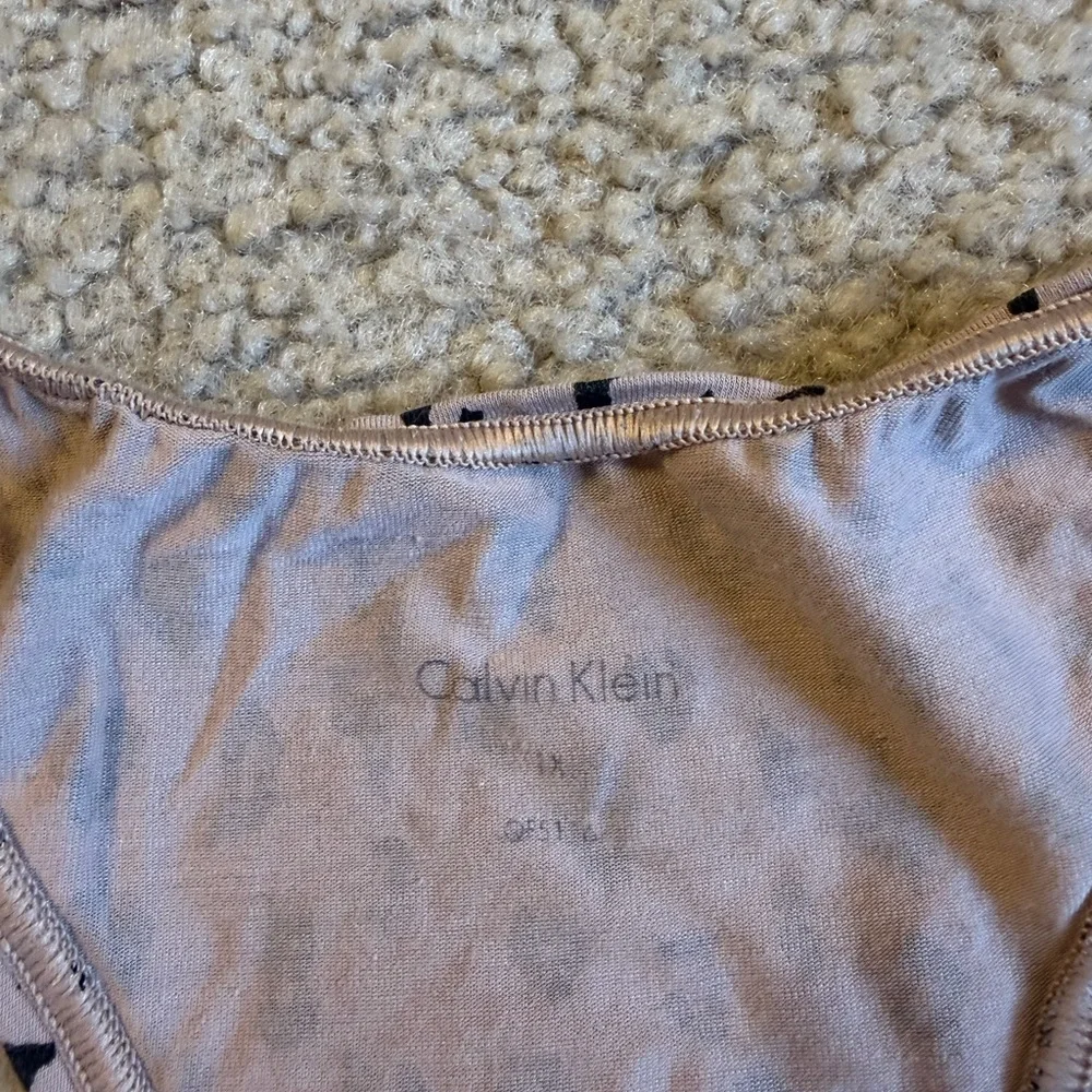 Calvin Klein Cream Leopard-Print Racerback Sports Bra